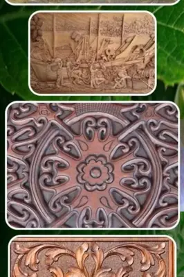 traditional wood carving art android App screenshot 0