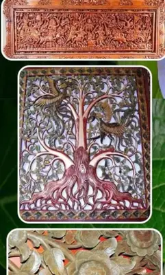 traditional wood carving art android App screenshot 2